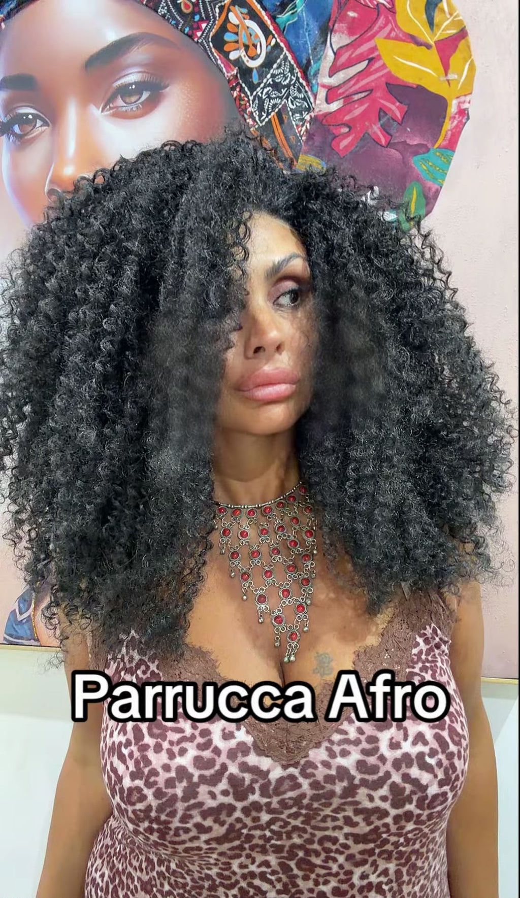 PARRUCCA AFRO NERA