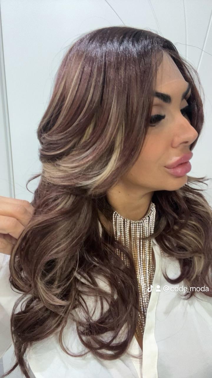 PARRUCCA LUCREZIA CON MECHES