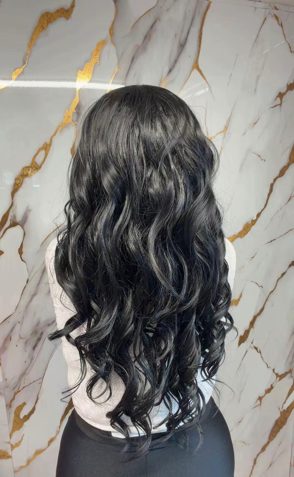 PARRUCCA WAVE NERO