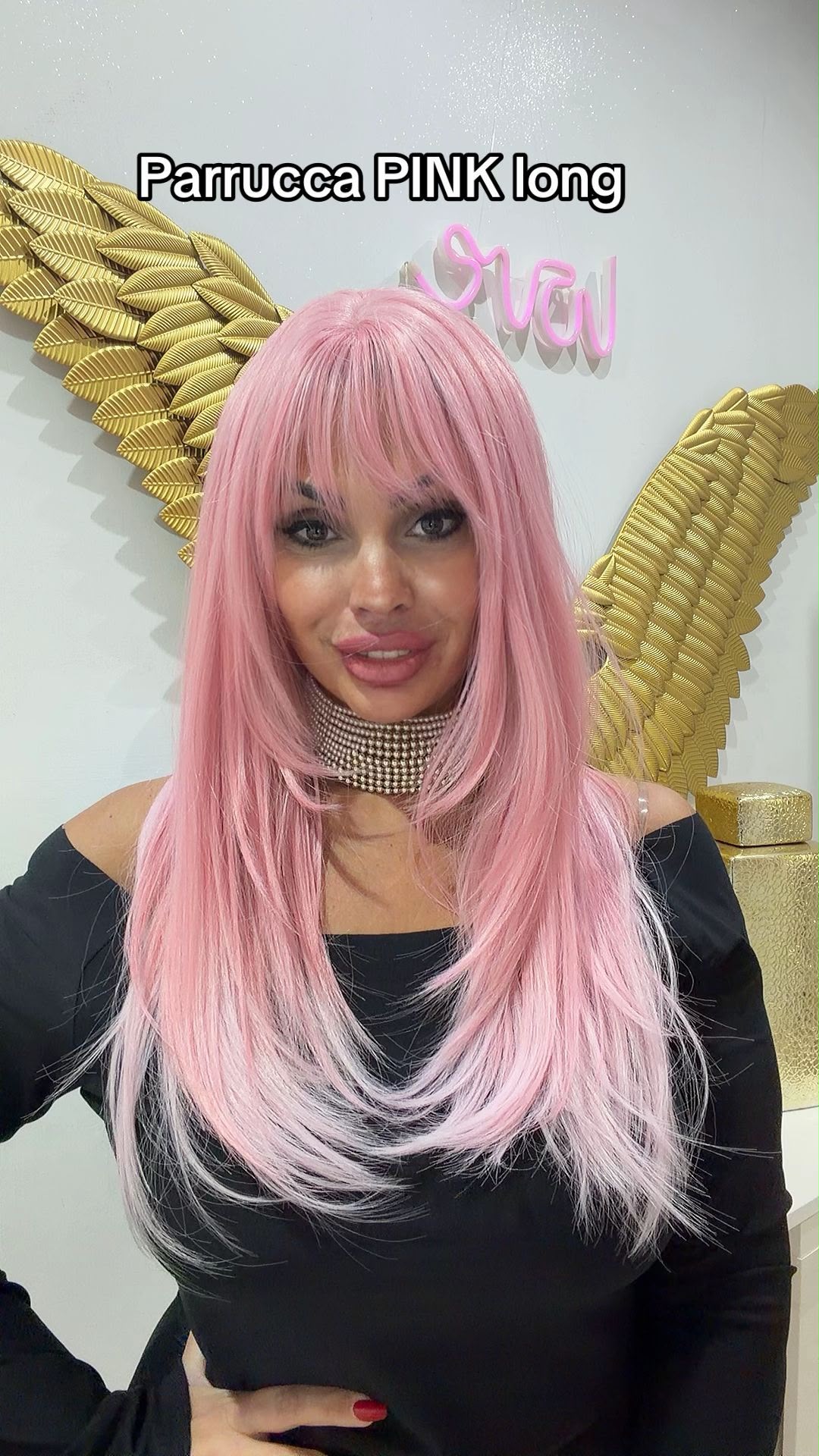 PARRUCCA PINK LONG
