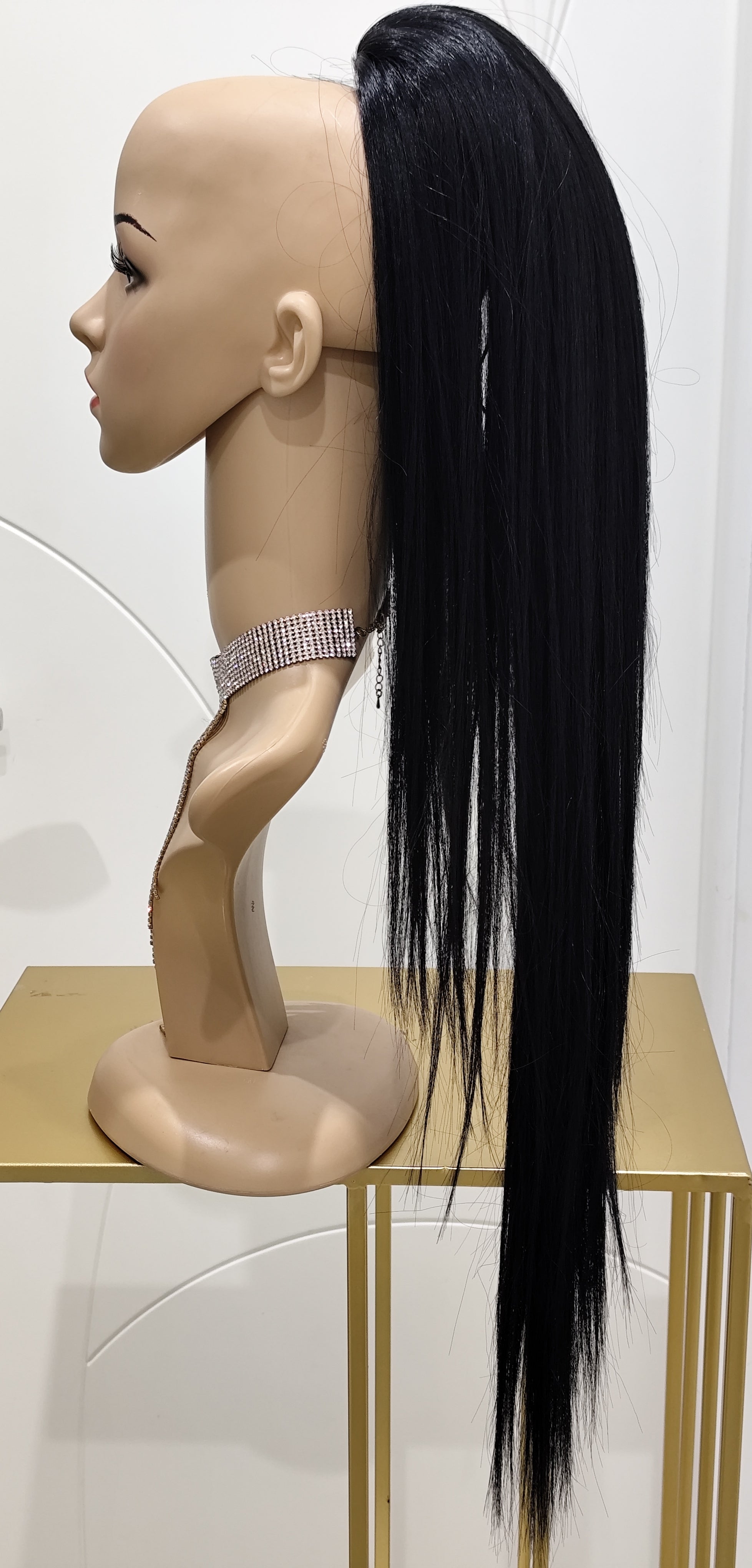 CODA NERA LISCIA 70CM