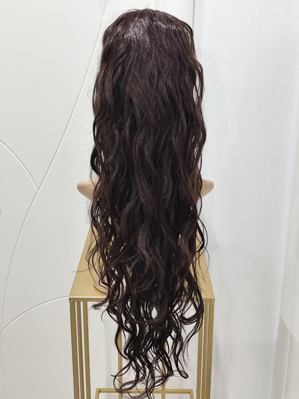 CODA MOSSA CASTANO NATURALE 70 CM