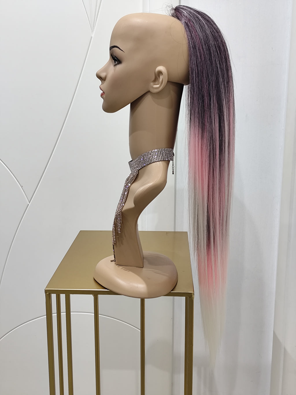 CODA LISCIA PINK 70 CM