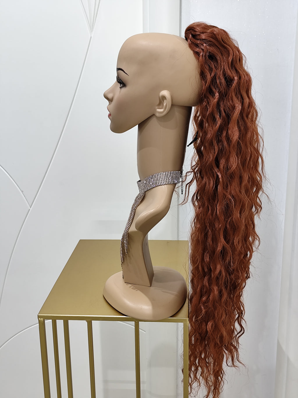 CODA RICCIA GINGER 70 CM