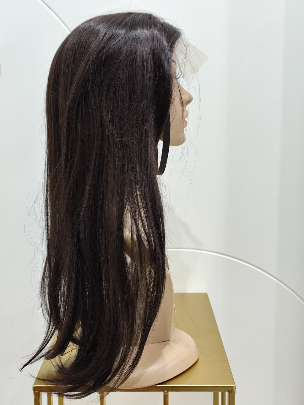 TOPPER CASTANO FRONT LACE