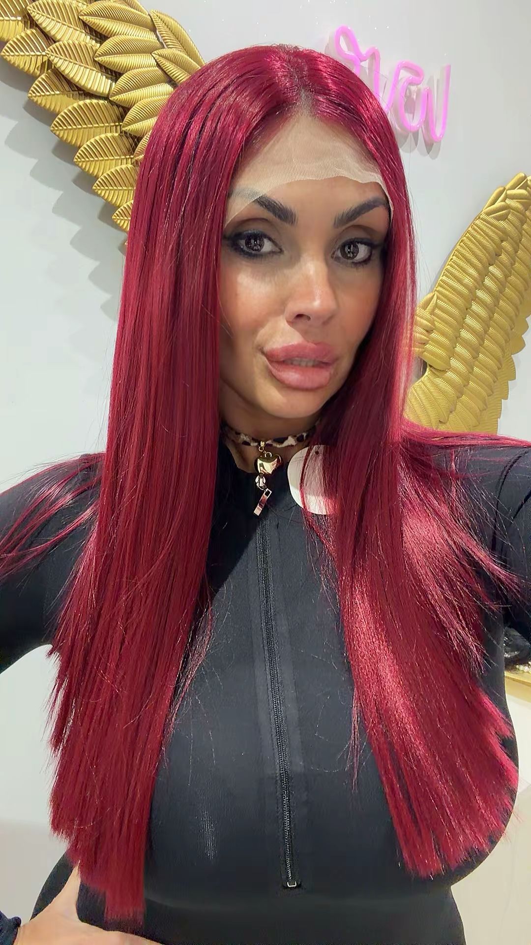 PARRUCCA LEA ROSSA