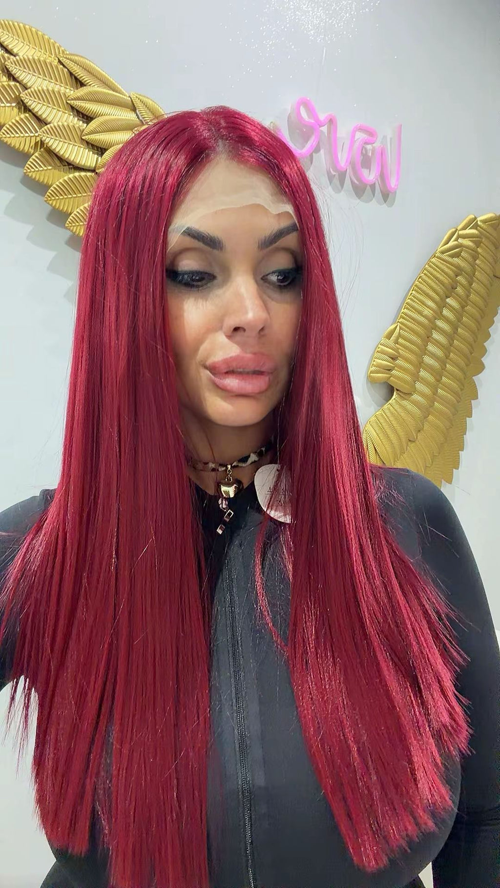 PARRUCCA LEA ROSSA