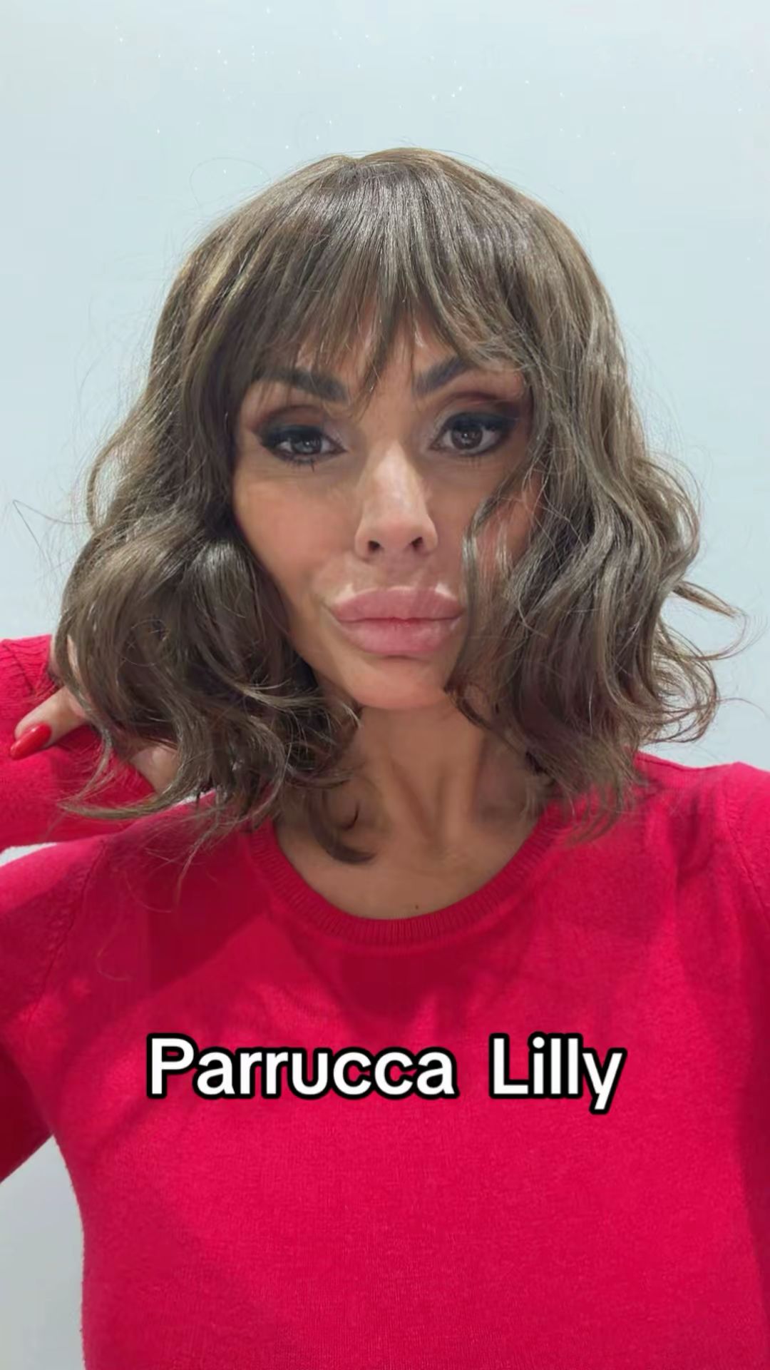 Parrucca Lilly castano